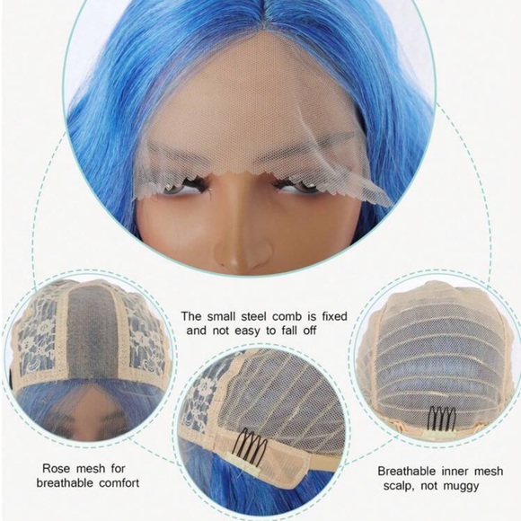 Synthetic U-shaped lace Wig Long Wavy Body Wavy Lace Wig For Women Lace Front - Picture 9 of 9